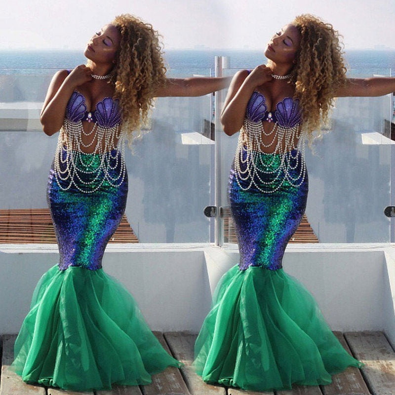 mermaid tail dress